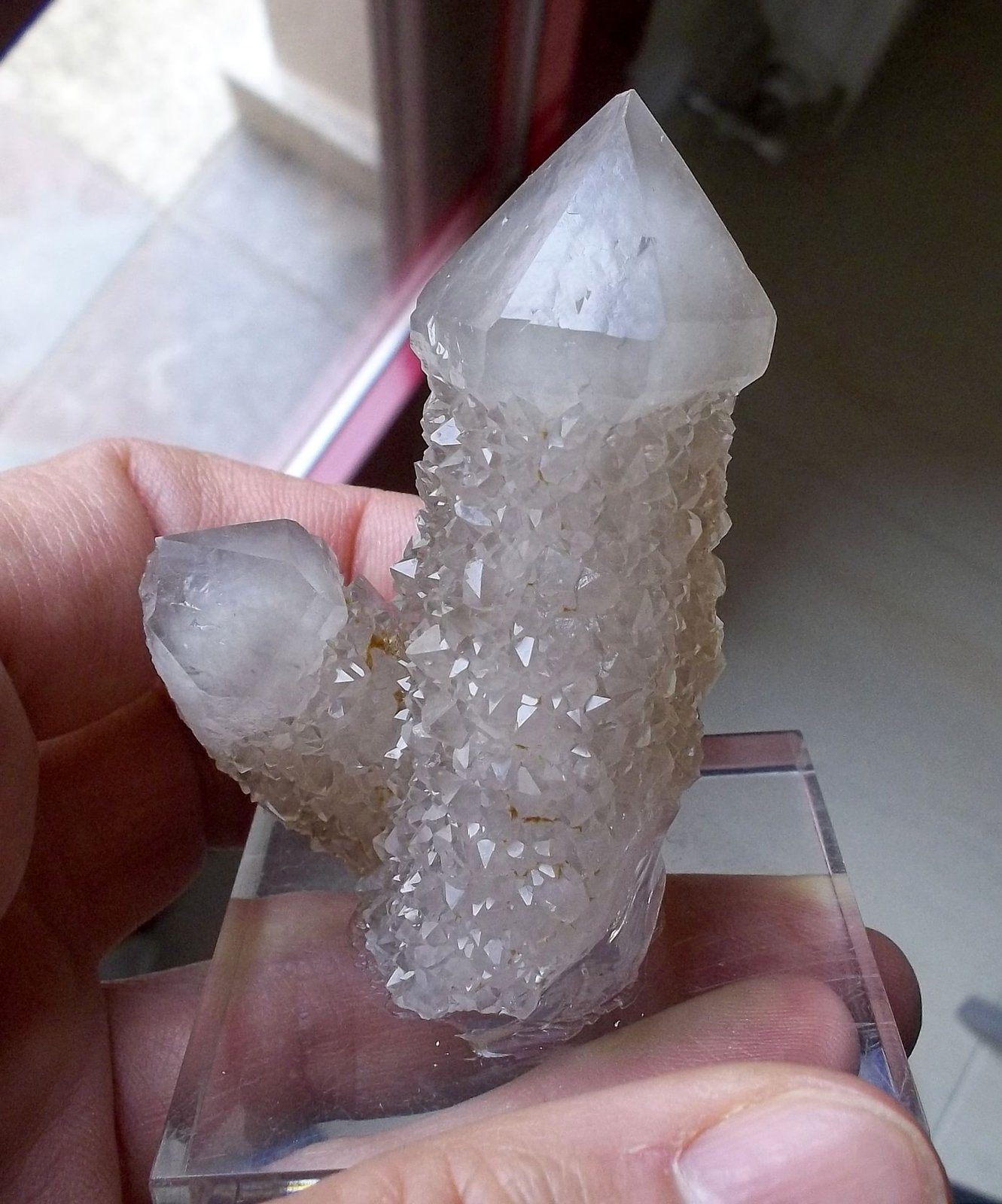 Cuarzo
6 x 2,5 cm
(Autor: Cristalino)