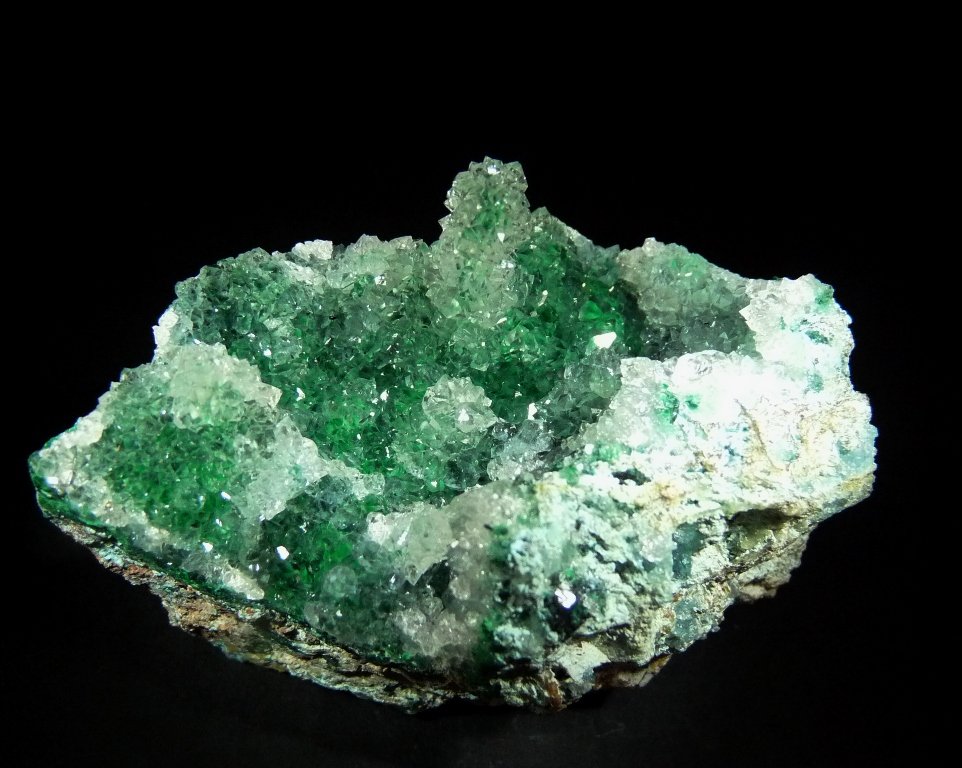 Crisocola, Malaquita y Cuarzo
70x45 mm.
(Autor: Jesus Franquesa Baucells)