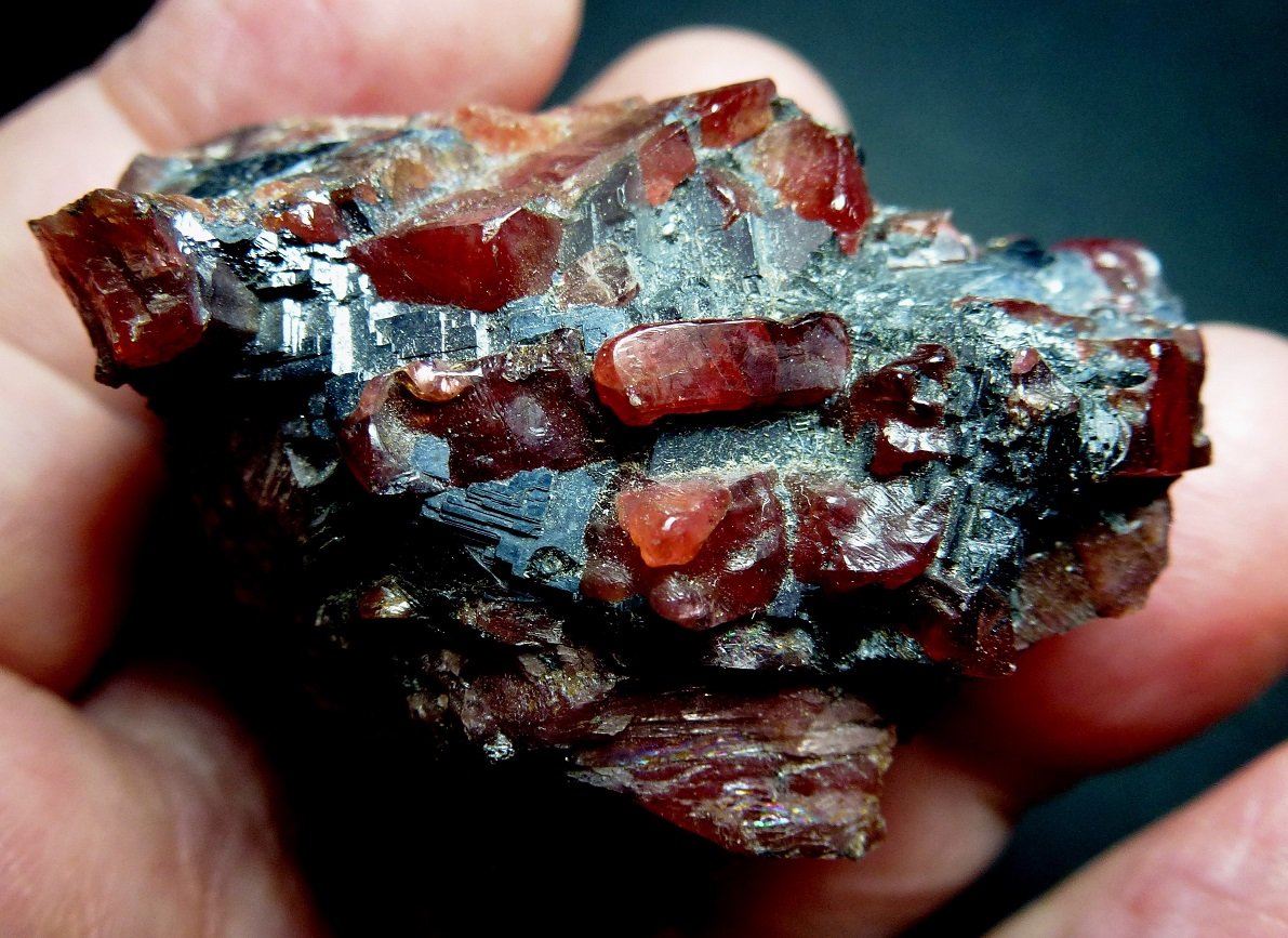 Rhodonita (Rodonita), Galena
6 x 6 cm.
(Autor: javier ruiz martin)