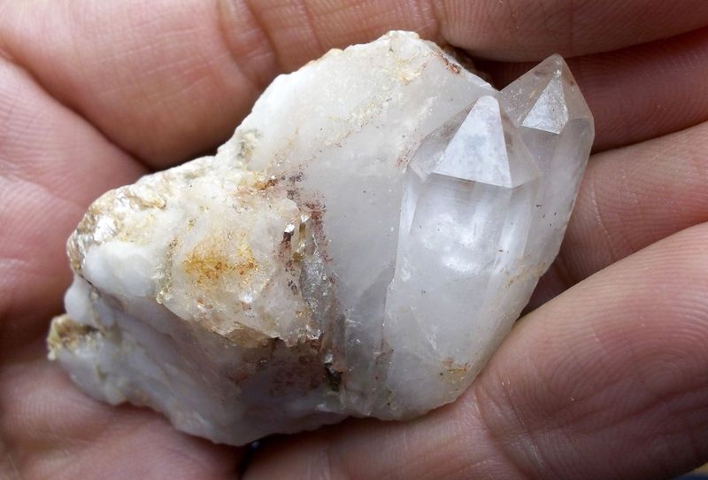 Cuarzo
Cristales que llegan a 1,5 cm de longitud.
(Autor: Cristalino)