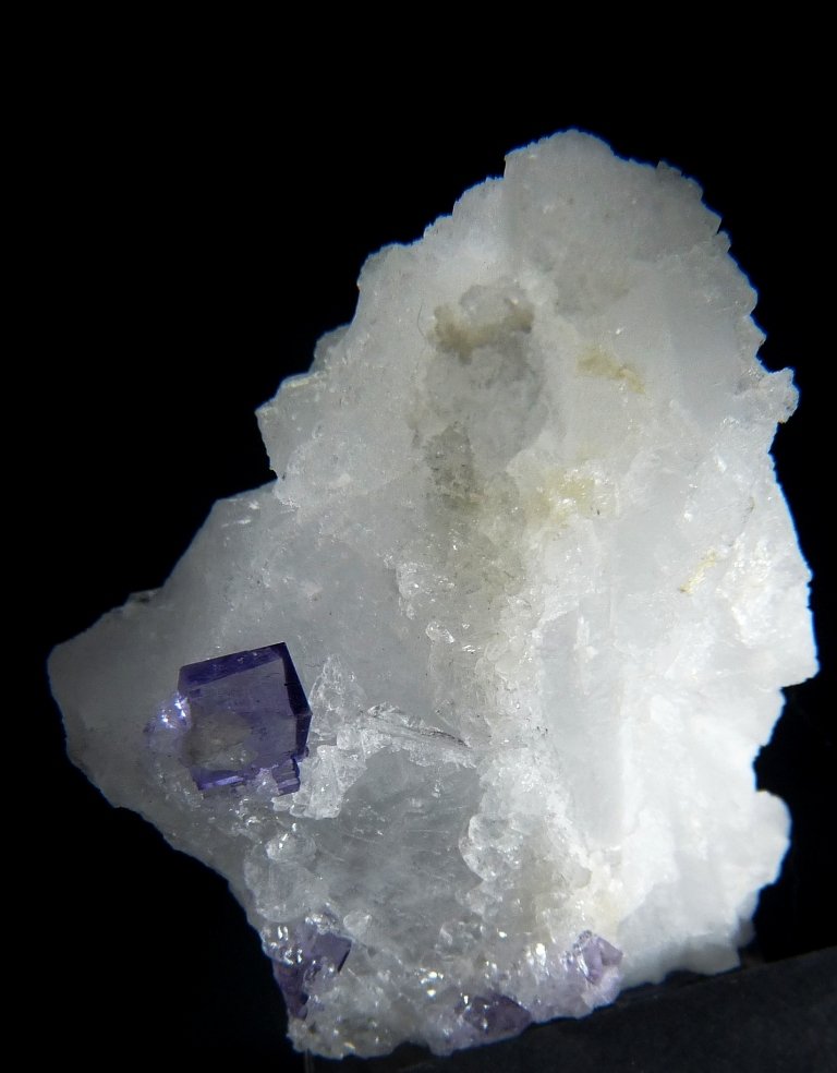 Fluorita y Celestina.
55x45 mm.
(Autor: Jesus Franquesa Baucells)