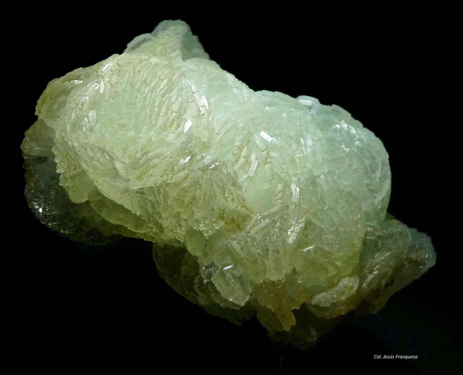 Prehnita.
49x35 mm.
(Autor: Jesus Franquesa Baucells)