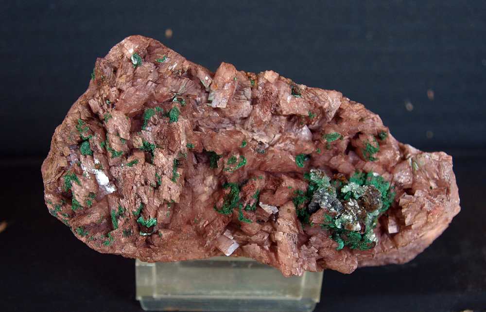 Rosasita, Ankerita
8.5 x 4 cm
(Autor: Pedro Antonio)