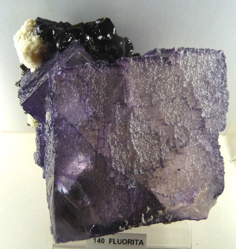 Fluorita y Esfalerita
80x80 mm.
(Autor: Jesus Franquesa Baucells)