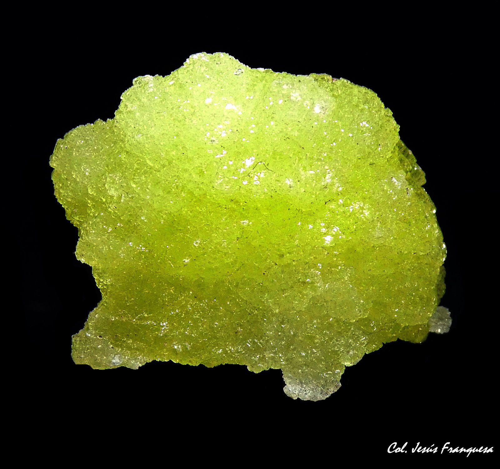 Brucita.
38x32 mm.
(Autor: Jesus Franquesa Baucells)