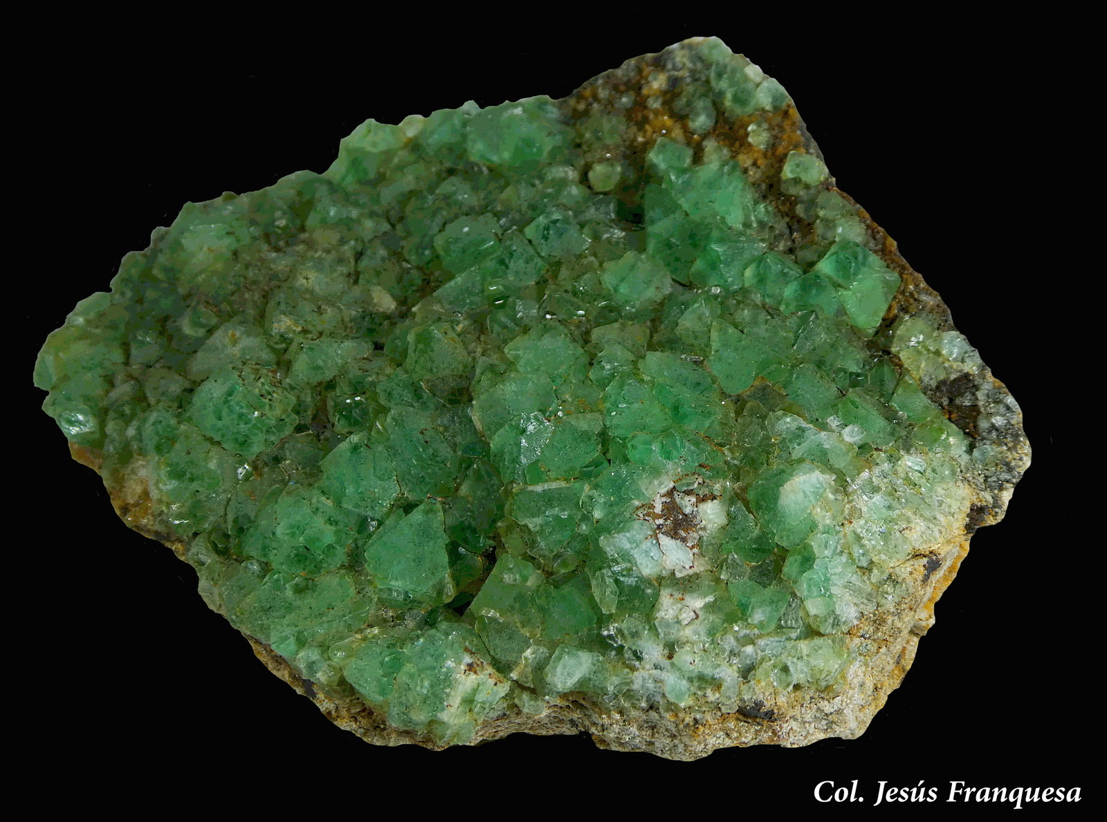 Fluorita.
90x70 mm.
(Autor: Jesus Franquesa Baucells)