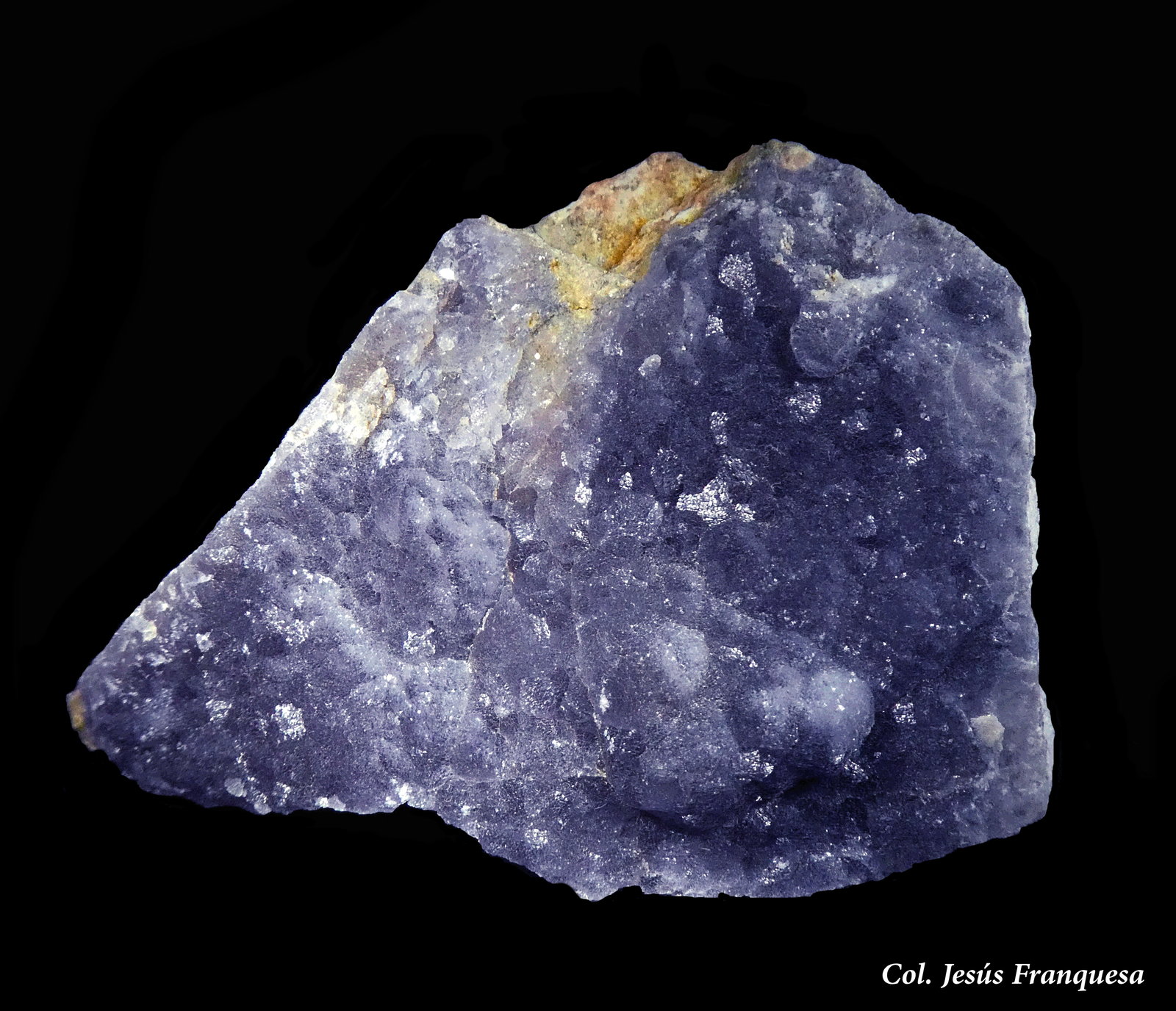Fluorita.
80x50 mm.
(Autor: Jesus Franquesa Baucells)