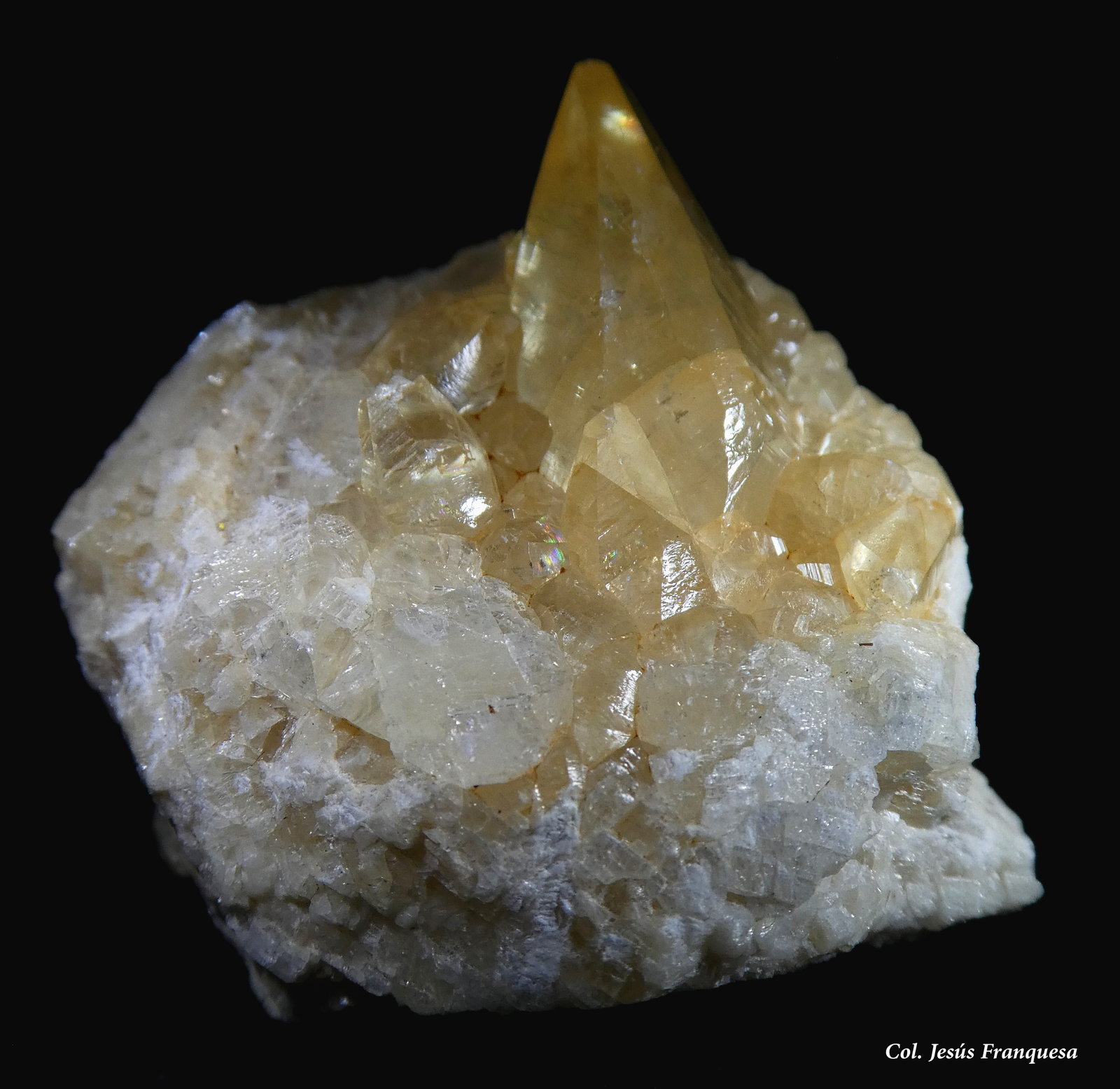 Calcita.
40x30 mm.
(Autor: Jesus Franquesa Baucells)