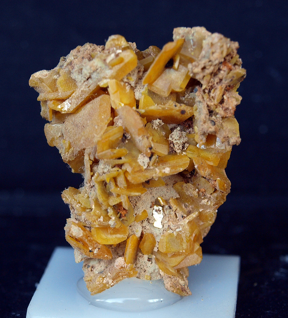 Wulfenita
4 x 3 cm
(Autor: Pedro Antonio)