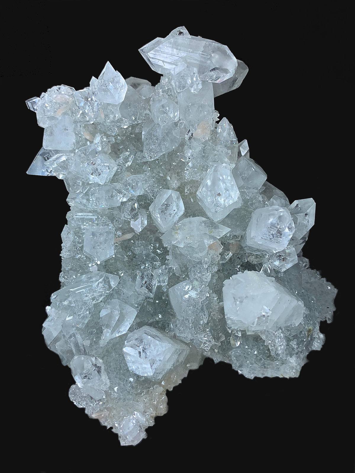 Fluorapophillita-K (Apofilita)
12,2 x 10,4 cm.
(Autor: Xavier bordas)