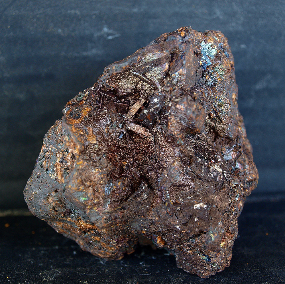 Anglesita y Goethita
6.5 x 7 cm
(Autor: Pedro Antonio)