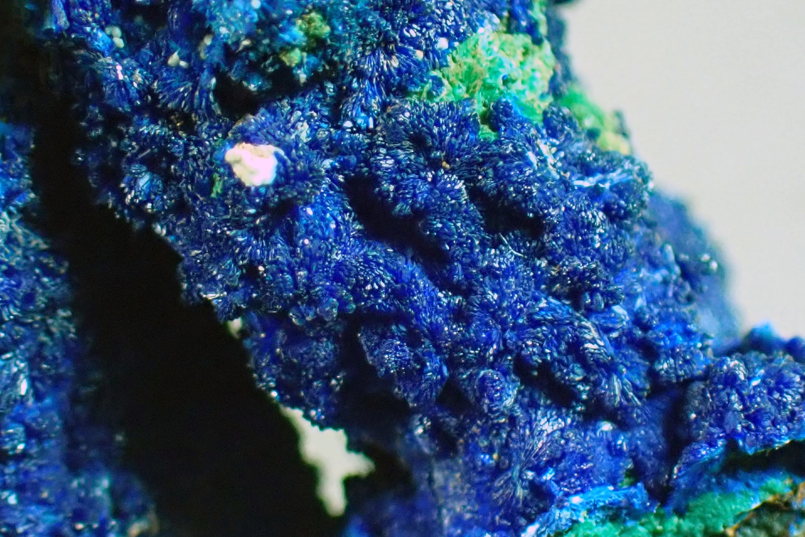 Azurita y Malaquita
Medida: 2,8 x 2,2 x 1,8 cms
(Autor: Joan Martinez Bruguera)