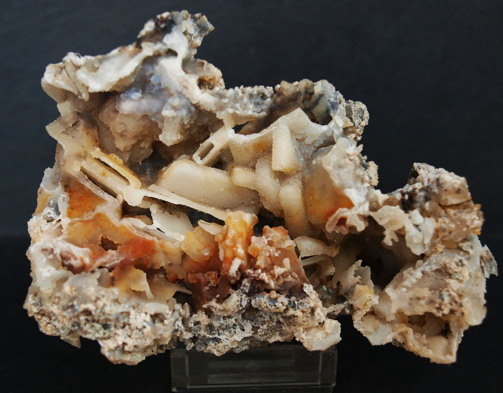 Cuarzo (variedad calcedonia)
11 x 7.5 cm
(Autor: Pedro Antonio)