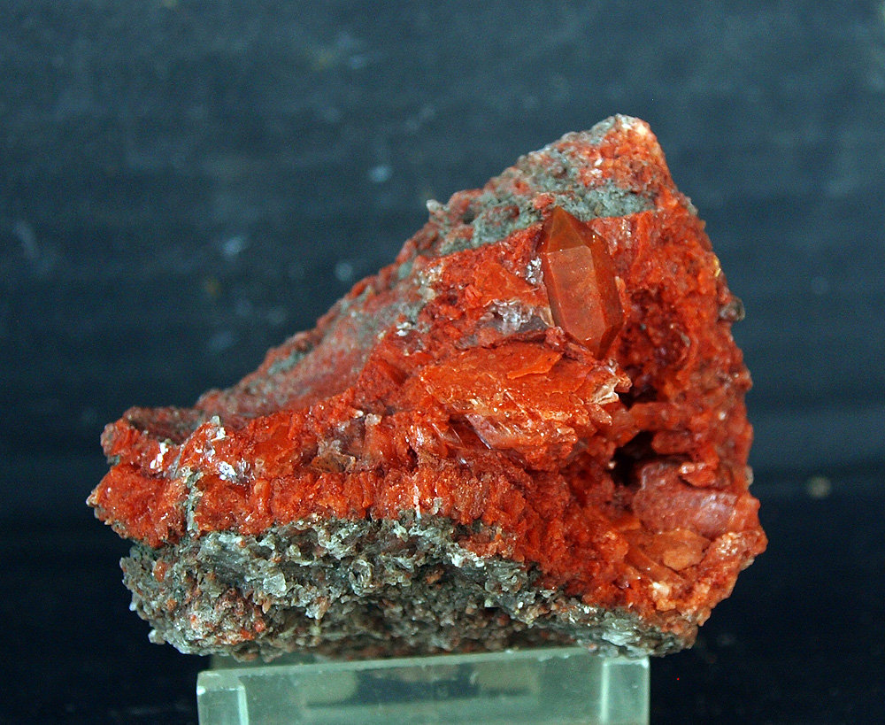 Cuarzo (variedad jacinto de compostela)
6 x 5.5 cm
(Autor: Pedro Antonio)