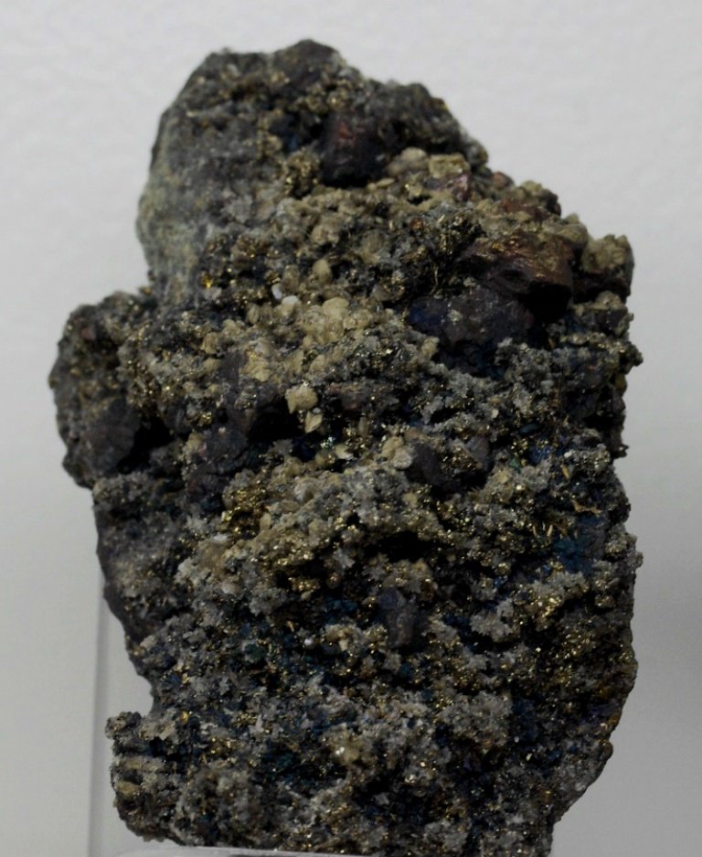 Aikinita, Siderita y Calcopirita.
70x50 mm.
(Autor: Jesus Franquesa Baucells)