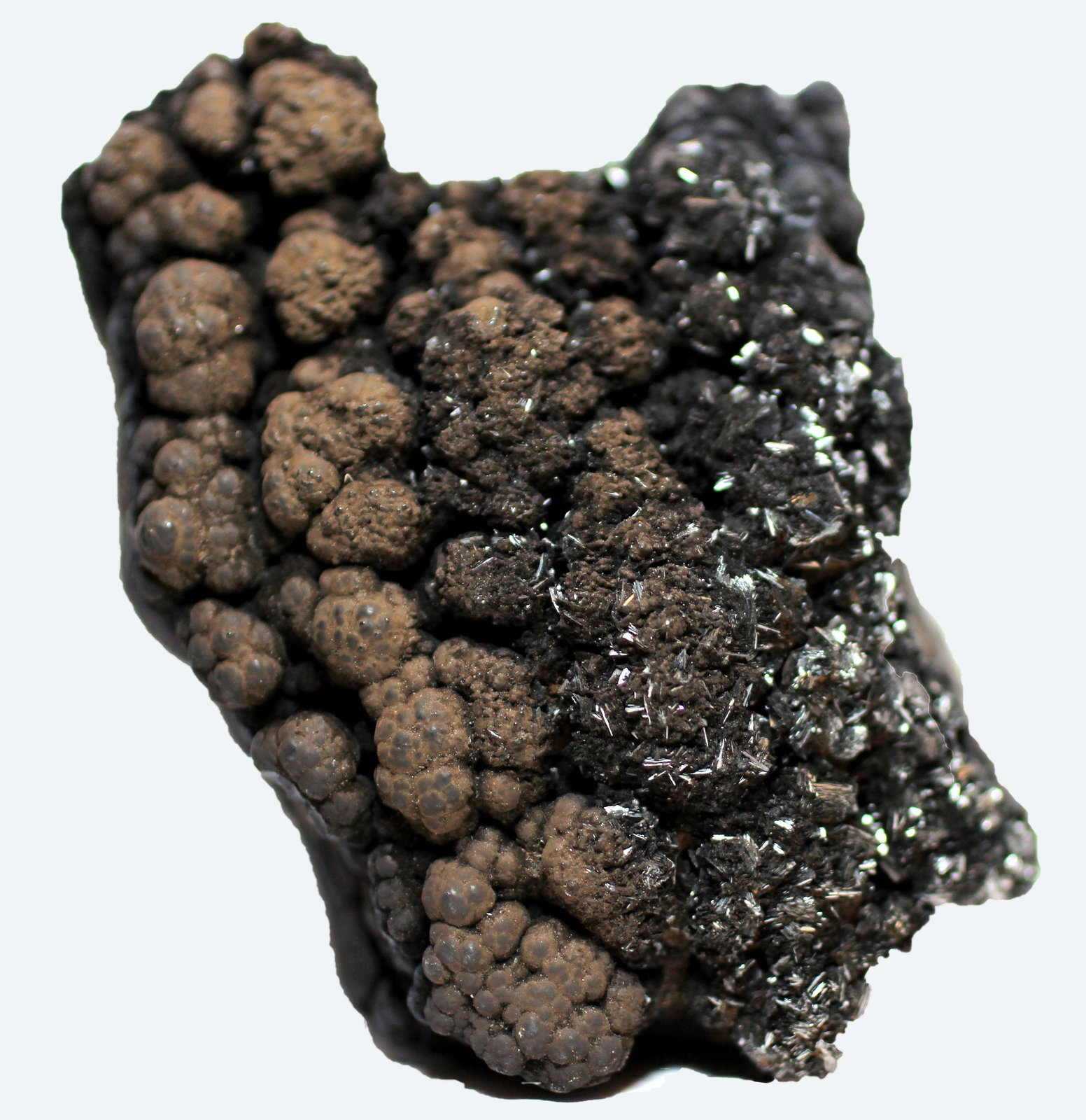 Pirolusita y Romanèchita
62 x 56 x 50 mm.
(Autor: José Luis Zamora)