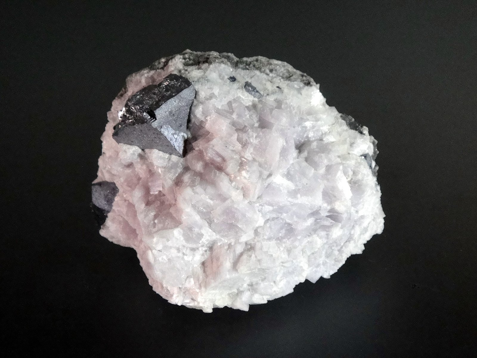 Galena en Calcita
6 x 6 cm
(Autor: Antonio P. López)