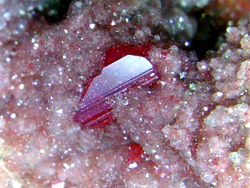 Cinabrio
Cristal de 3 mm.
(Autor: Antonio P. López)