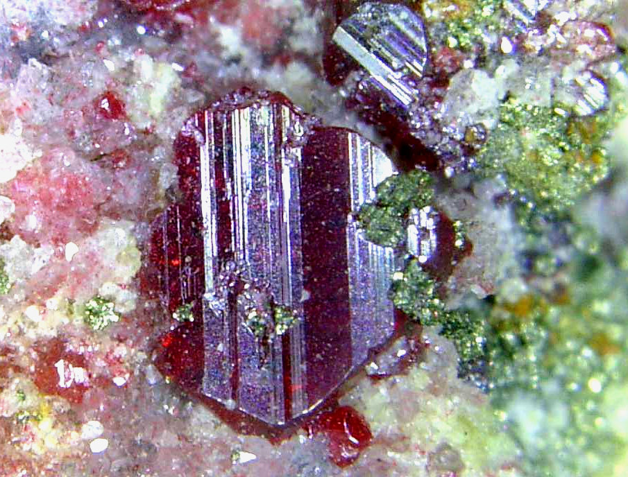 Cinabrio
Cristal de 5 mm.
(Autor: Antonio P. López)
