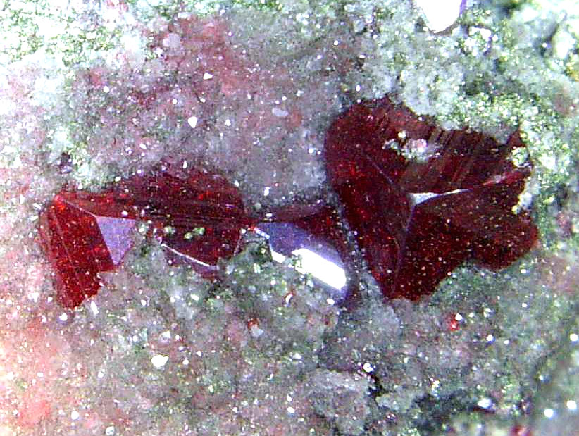 Cinabrio
Cristal de 3 mm.
(Autor: Antonio P. López)