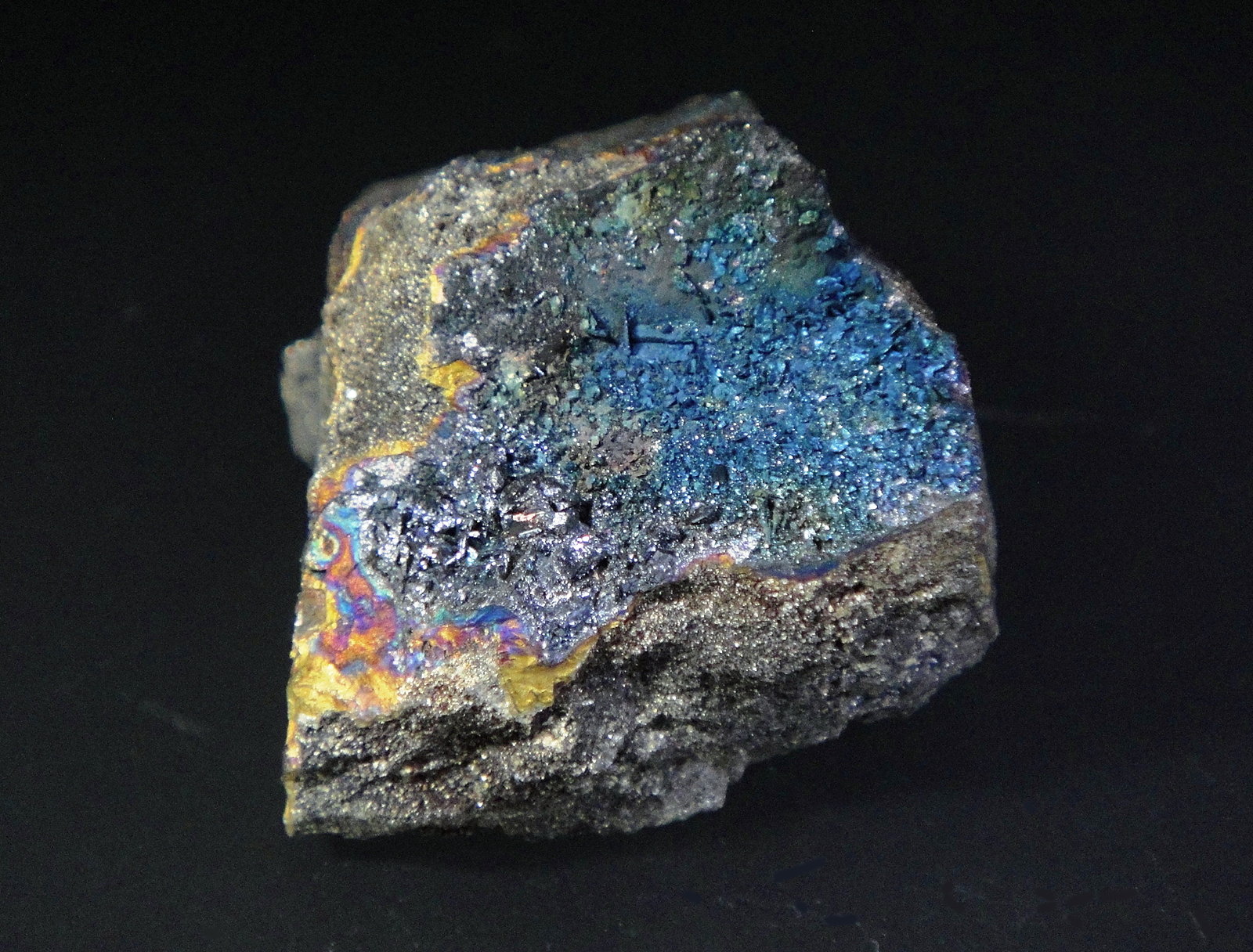 Chalcocita (Calcosina)
4 x 3 cm.
(Autor: Antonio P. López)