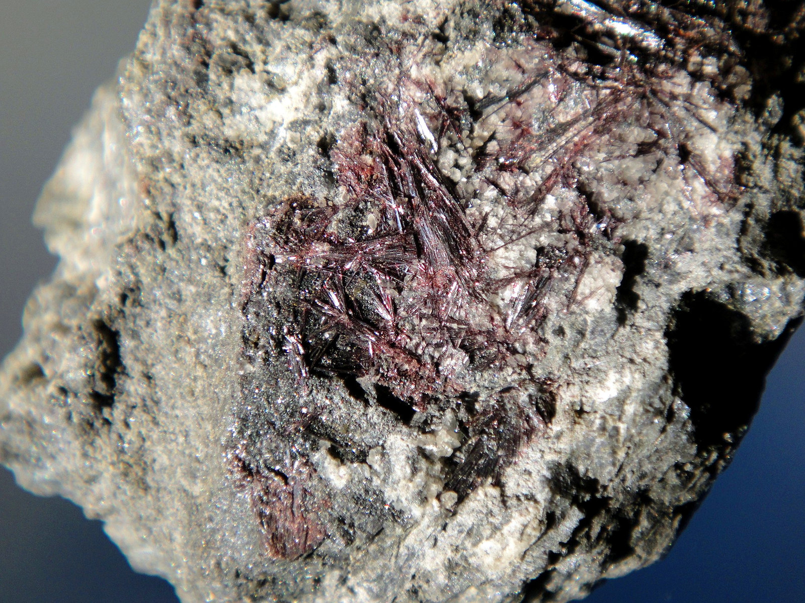 Kermesita
Campo de visión 4 cm.
(Autor: Antonio P. López)