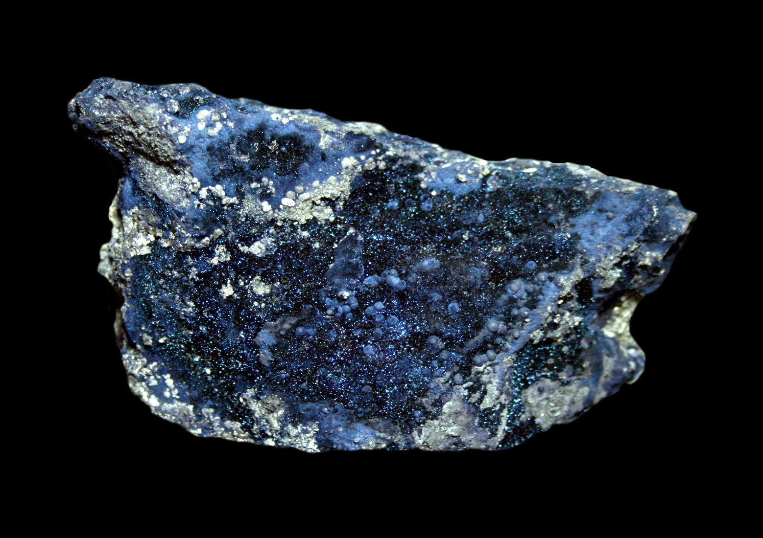 Covellita (Covellina)
9 x 5 cm.
(Autor: Antonio P. López)
