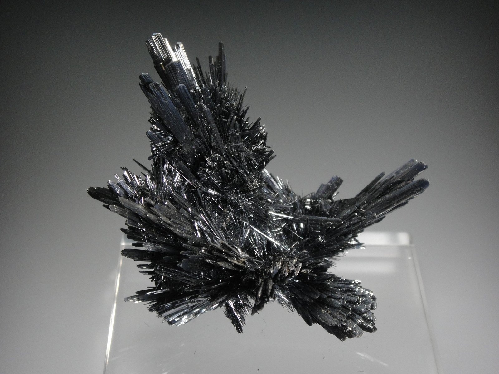 Stibnita (Estibina)
10 x 6 cm.
(Autor: Antonio P. López)