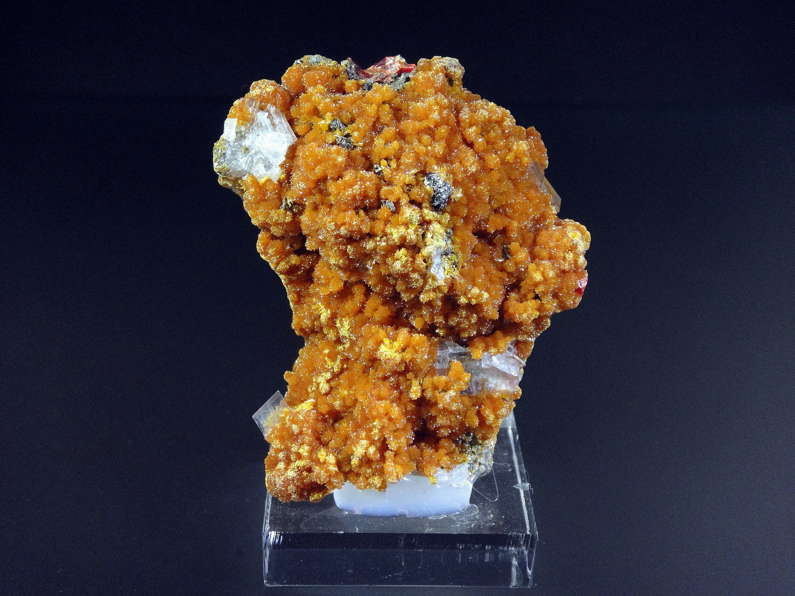 Oropimente, Barita, Rejalgar
7 x 6 cm.
(Autor: Antonio P. López)