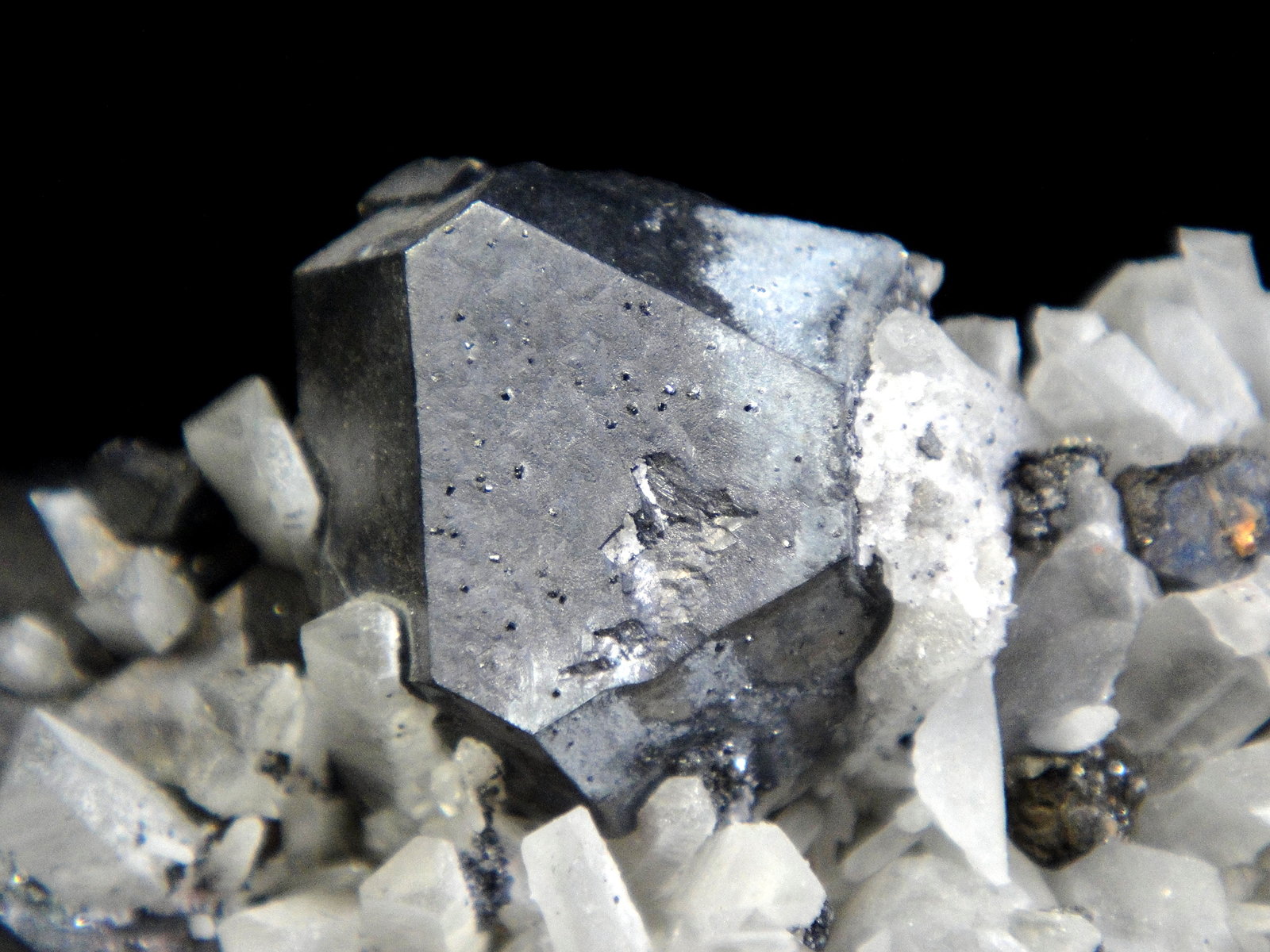 Galena, Seligmannita
Campo de visión 5 cm.
(Autor: Antonio P. López)