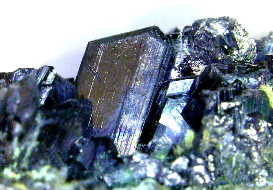 Chalcocita (Calcosina)
Cristal de 7 mm.
(Autor: Antonio P. López)