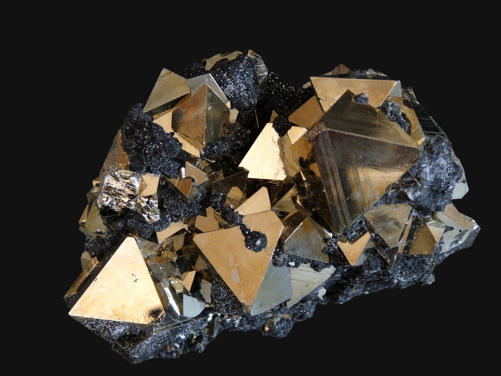 Pirita, Esfalerita
8 x 7 cm.
(Autor: Antonio P. López)