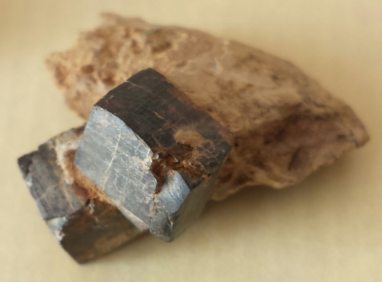 Goethita pseudo Pirita
(Autor: prudenci gatell)