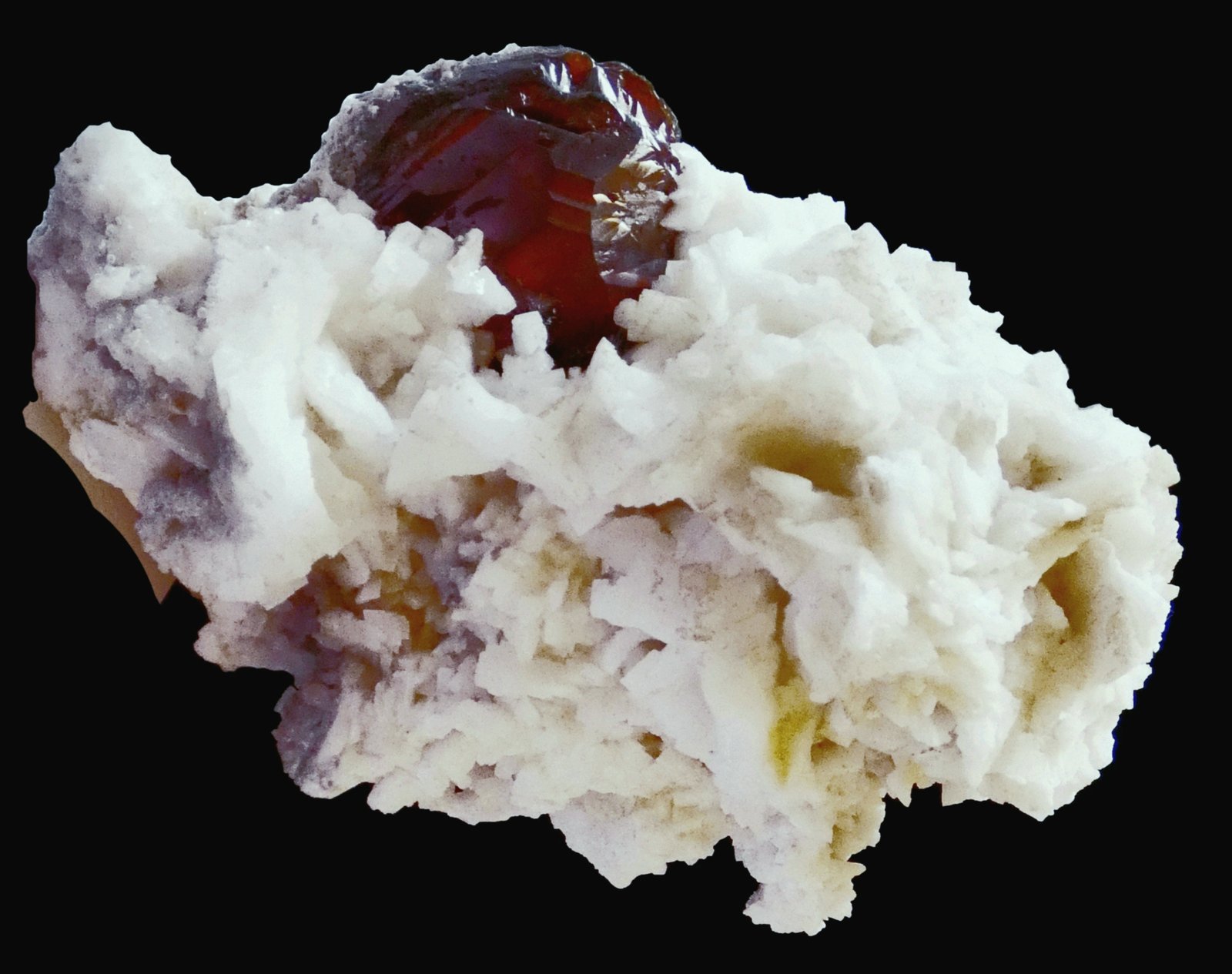 Esfalerita con Dolomita
Pieza 9,6x7,5cm con cristal de 3,3cm.
(Autor: DAni)