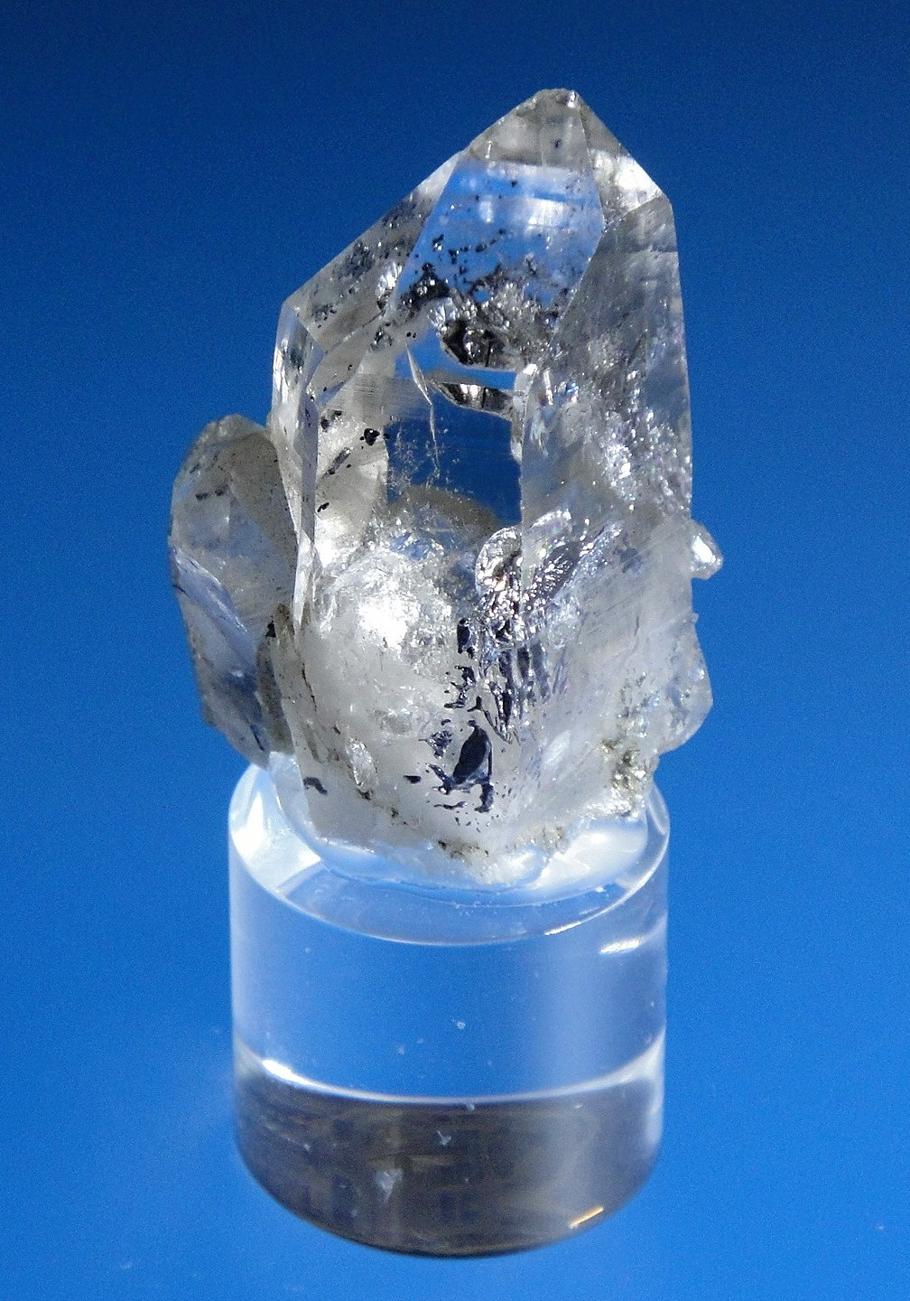 Gersdorffita, Cuarzo
4 x 2 cm.
(Autor: Antonio P. López)
