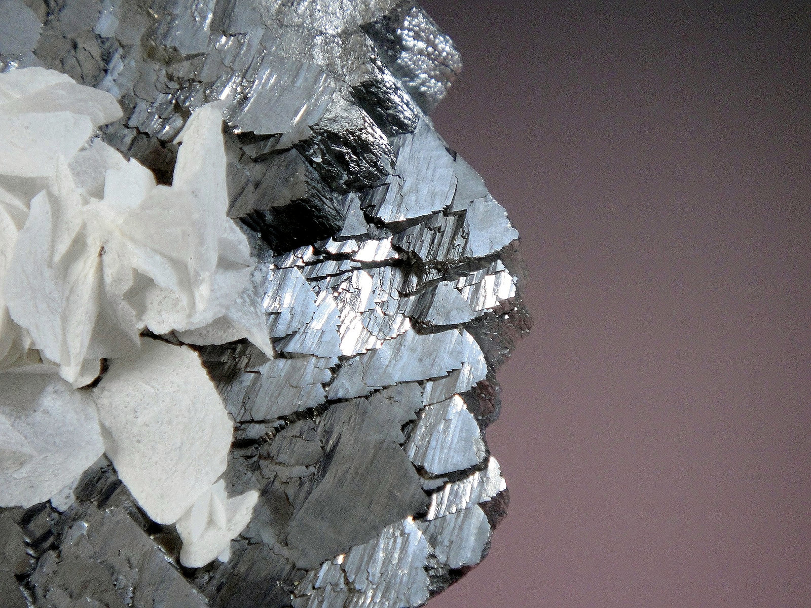 Arsenopirita con Calcita
Cristales de >1 cm.
(Autor: Antonio P. López)