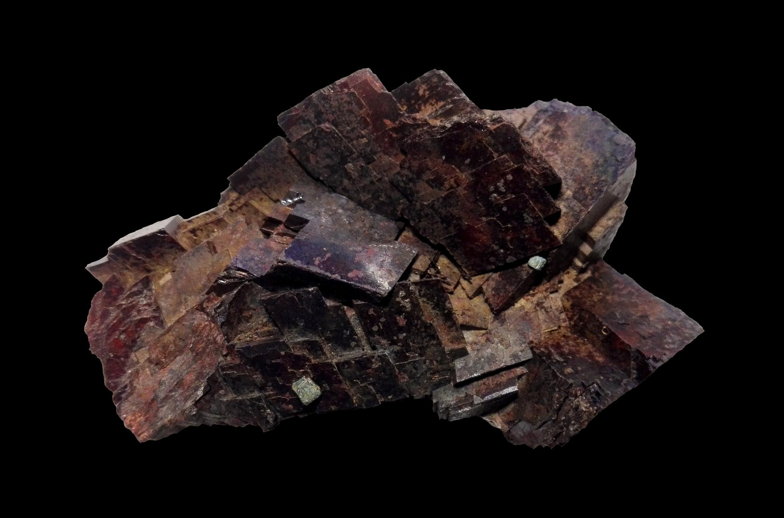 Bournonita y Siderita
7 x 4,5 cm.
(Autor: Antonio P. López)