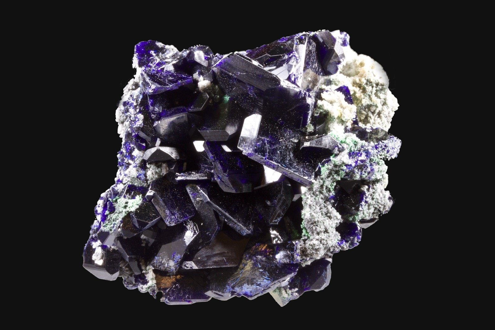 Azurita, Malaquita, Cuarzo
6,4 x 4,9 cm.
(Autor: Xavier bordas)
