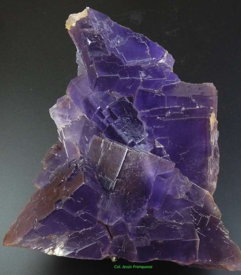 Fluorita.
110x80 mm.
(Autor: Jesus Franquesa Baucells)
