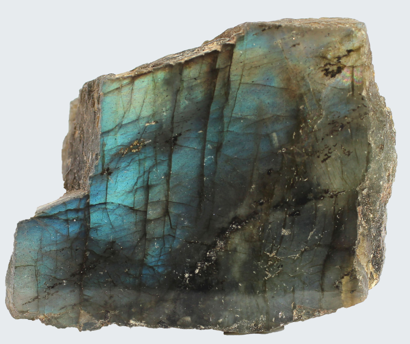 Anortita (variedad labradorita)
49 x 38 x 17 mm
(Autor: José Luis Zamora)