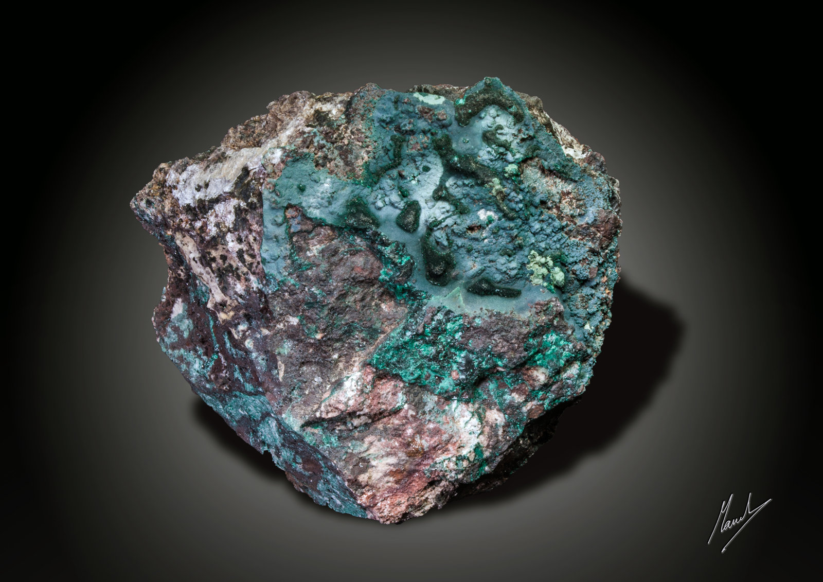 Pseudomalaquita
53 x 52 mm.
(Autor: Manuel Mesa)