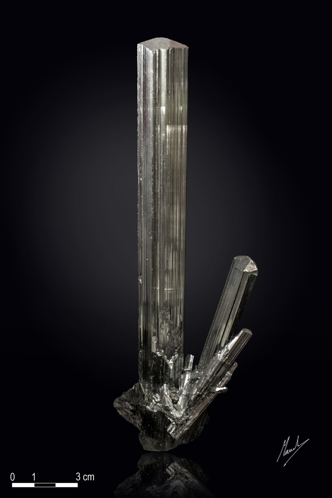 Estibina (Stibnita)
180 X 51 mm
(Autor: Manuel Mesa)