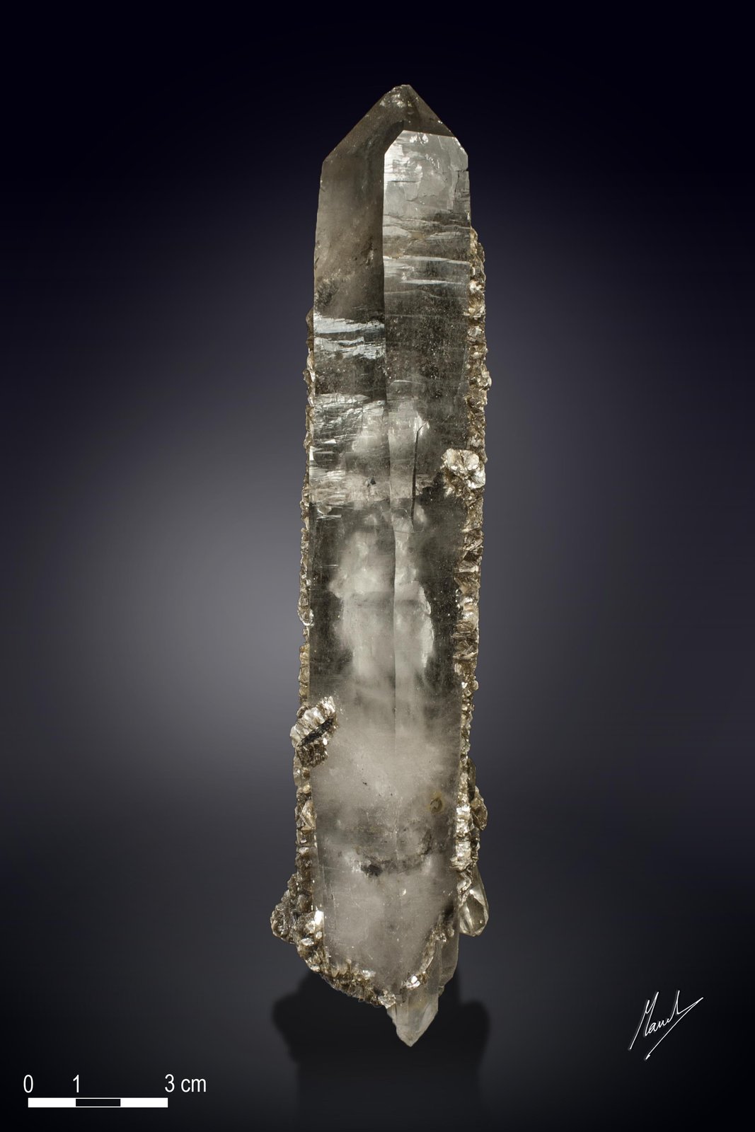 Cuarzo
220 X 42 mm
(Autor: Manuel Mesa)