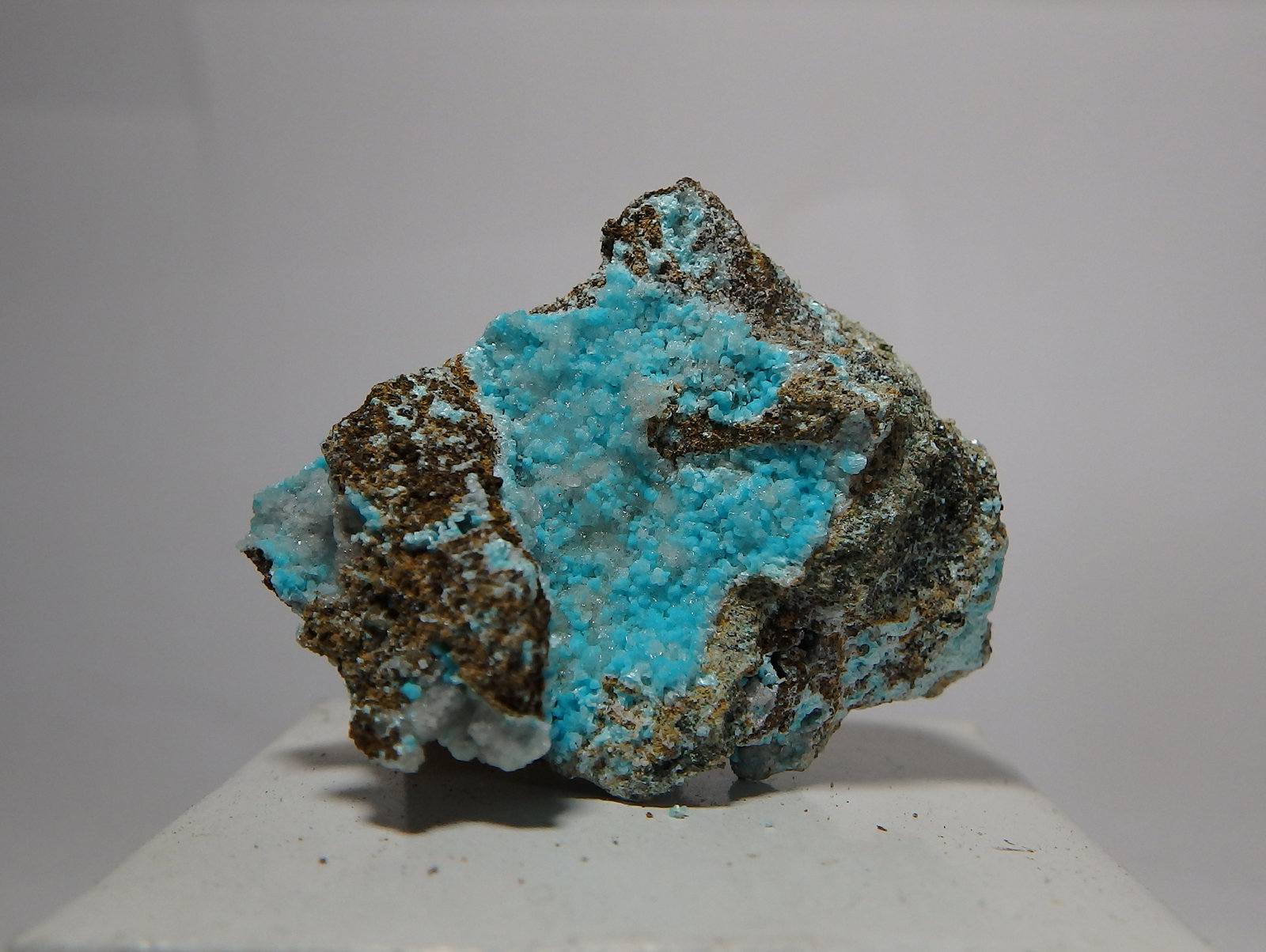 Auricalcita y Calcita
3.6 x 3,1 x 1,9 cm
(Autor: heat00)