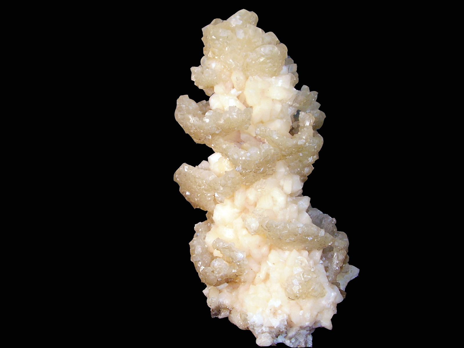 Stilbita-Ca (Estilbita-Ca), Calcita
19x10 cm
(Autor: geoalfon)