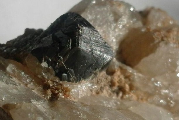 Casiterita.
1 cm. cristal
(Autor: Rafael varela olveira)
