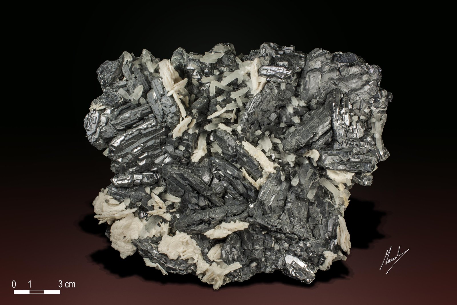 Galena, Cuarzo y Calcita
200 x 170 mm
(Autor: Manuel Mesa)