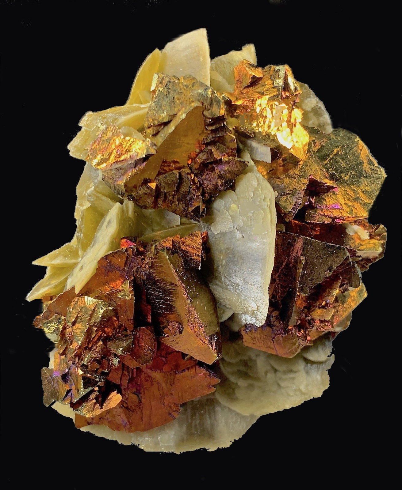 Calcopirita, Siderita
6,4 x 5,6 cm.
(Autor: Xavier bordas)
