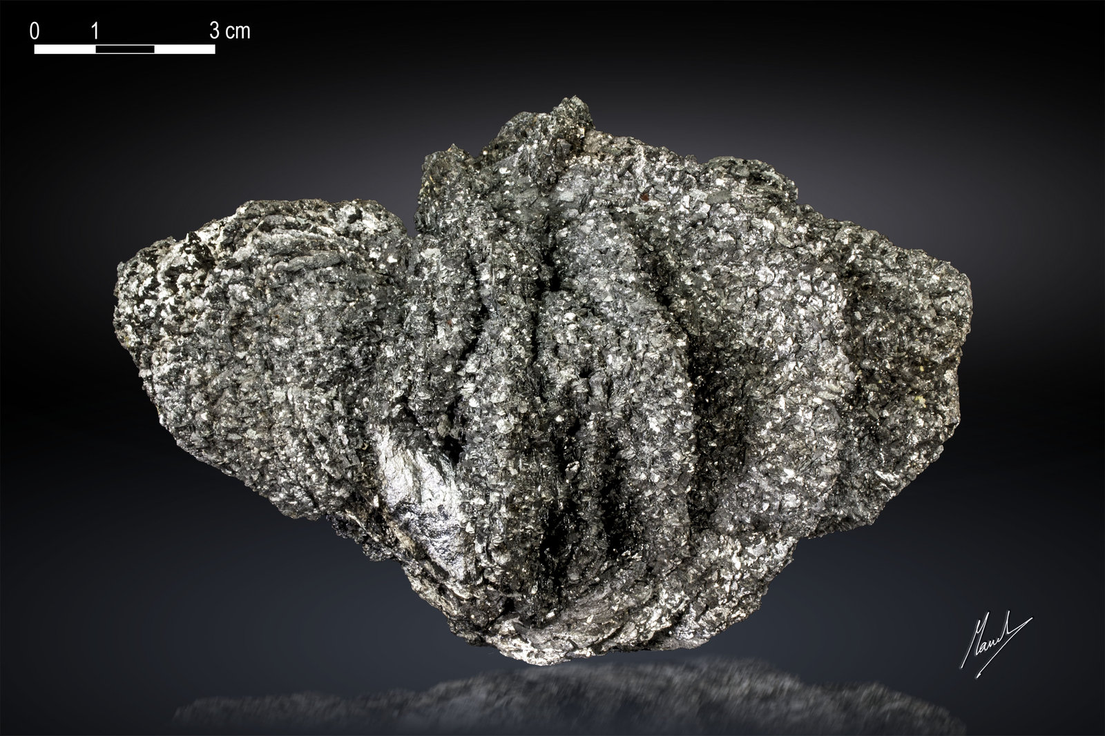 Arsenopirita sobre Löllingita
145 x 96 mm
(Autor: Manuel Mesa)