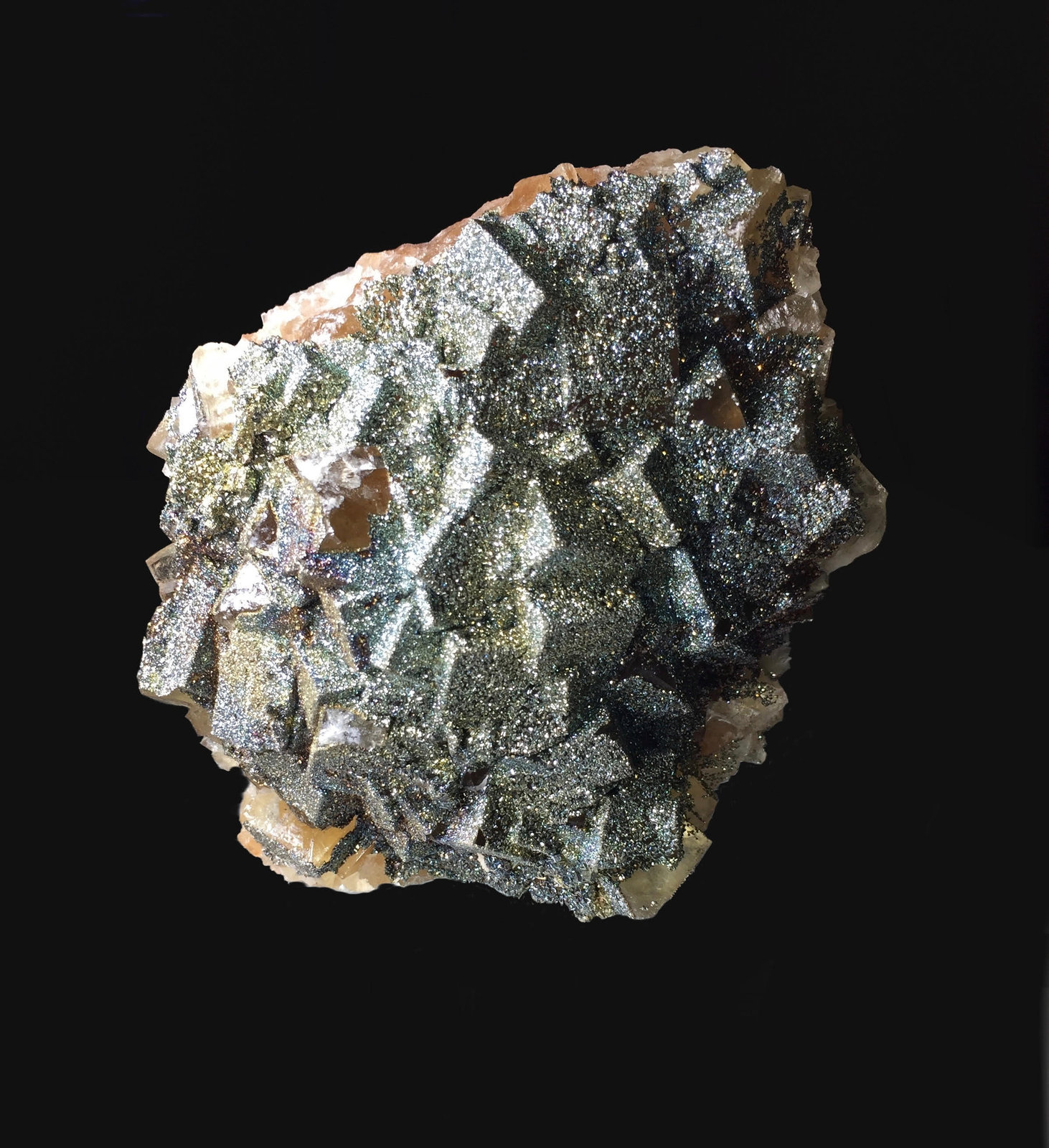 Fluorita, Pirita
9,0 x 8,4 cm.
(Autor: Xavier bordas)